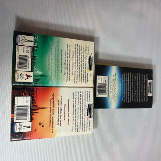 Marianne De Pierres Parnish Plessis Book Bundle Books 1, 2 & 3 : Nylon Angel, Code Noir, Crash Deluxe (2974)