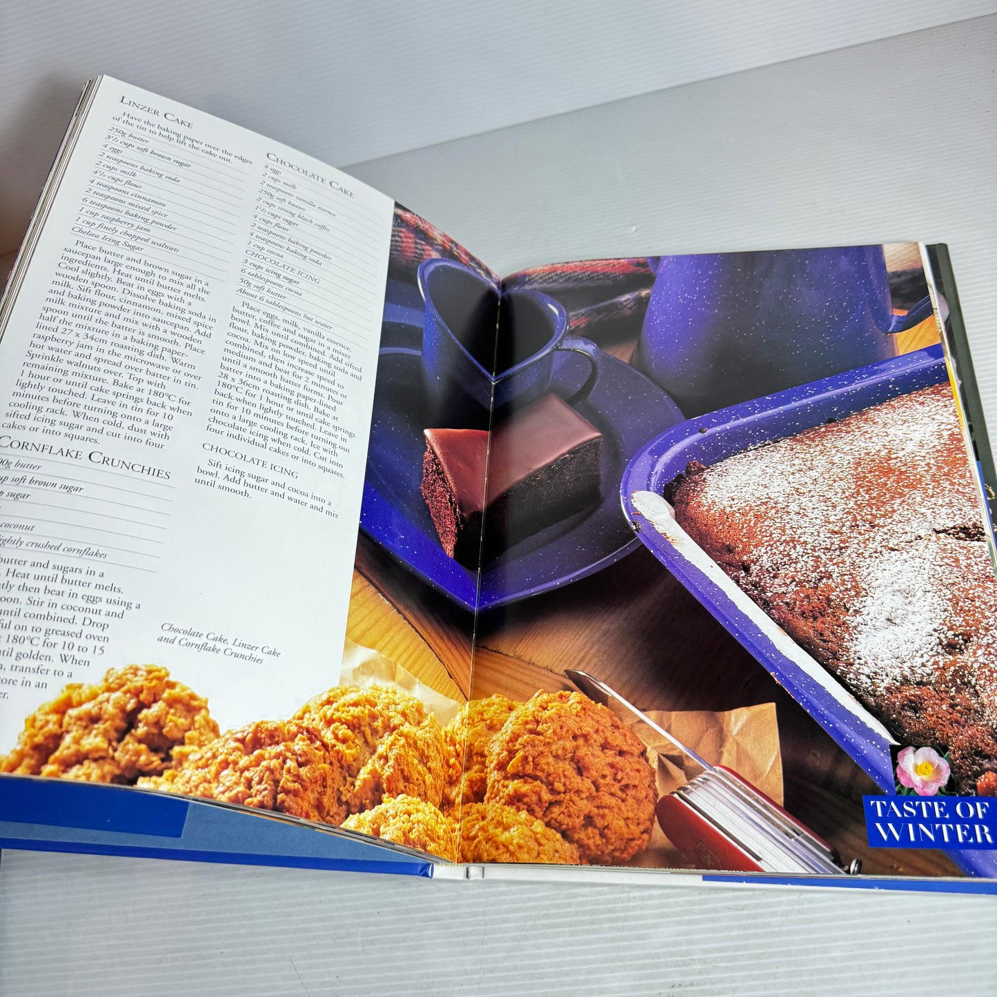 New Zealand Hardcover Cookbook Bundle x 3 : Taste of New Zealand : Winter, Country New Zealand : A Culinary Journey, The Beautiful New Zealand Cookbook - Tui Flower (2932)