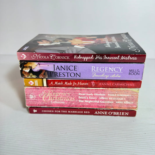 Romance Mixed Book Bundle x 5 Books (2399)