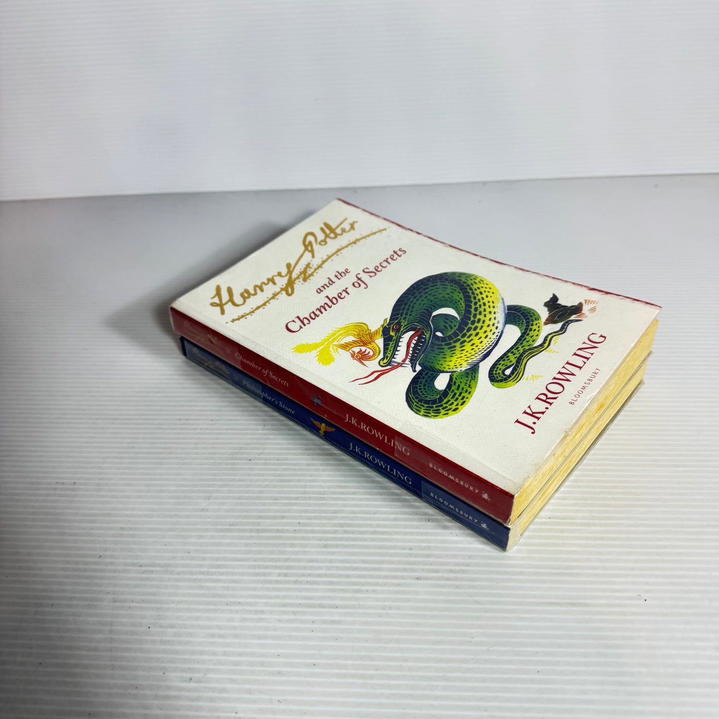 Harry Potter Book Bundle x 2 The Chamber of Secrets & The Philosopher's Stone (2464)