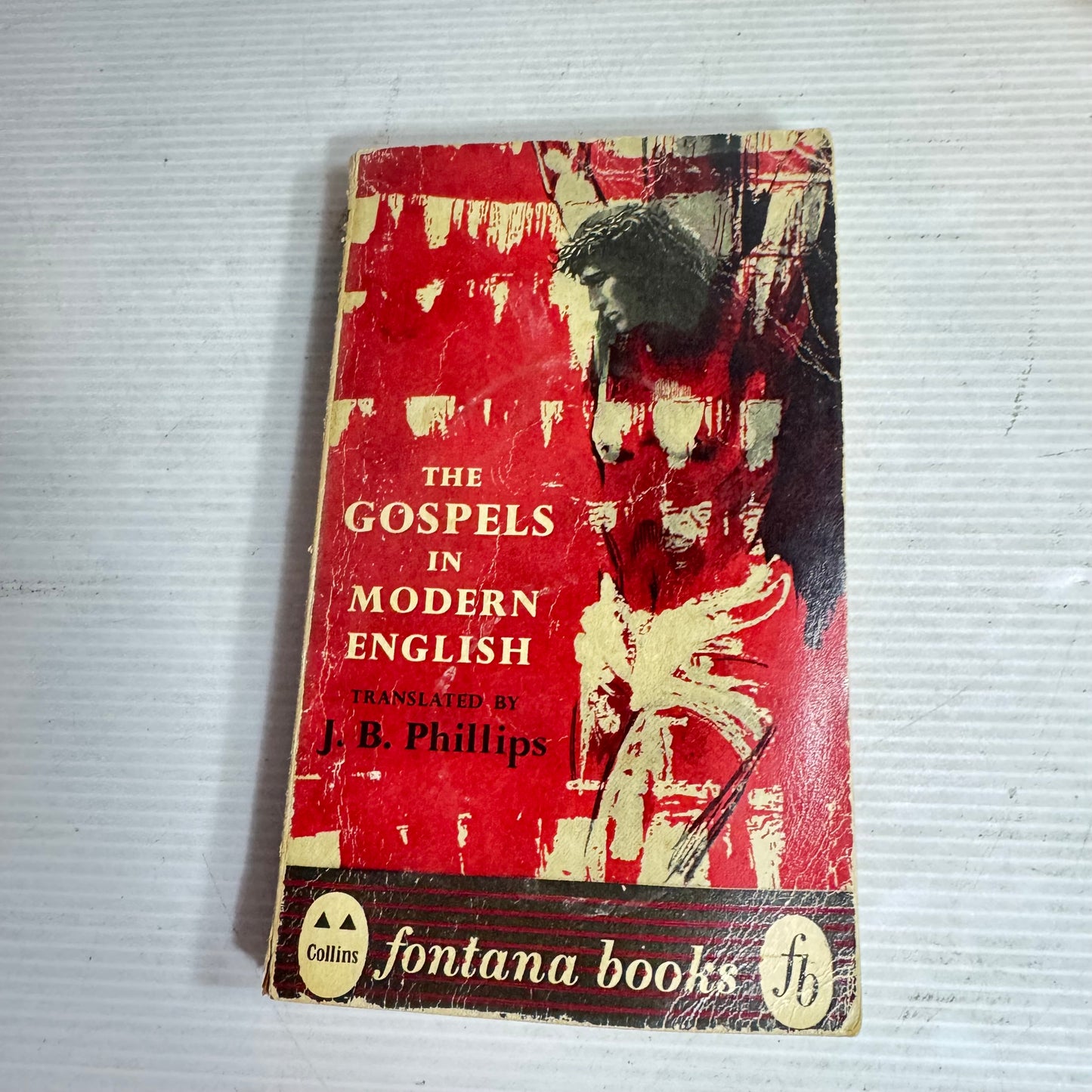 J.B. Phillips Vintage Book Bundle x 2 : The Young Church in Action & The Gospels in Modern English (1959)(2876)