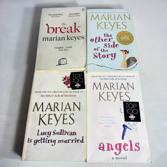 Marian Keyes Book Bundle x 4 : The Break, The Other Side Of the Story, Angels, Lucy Sullivan Is Getting Married (3027)