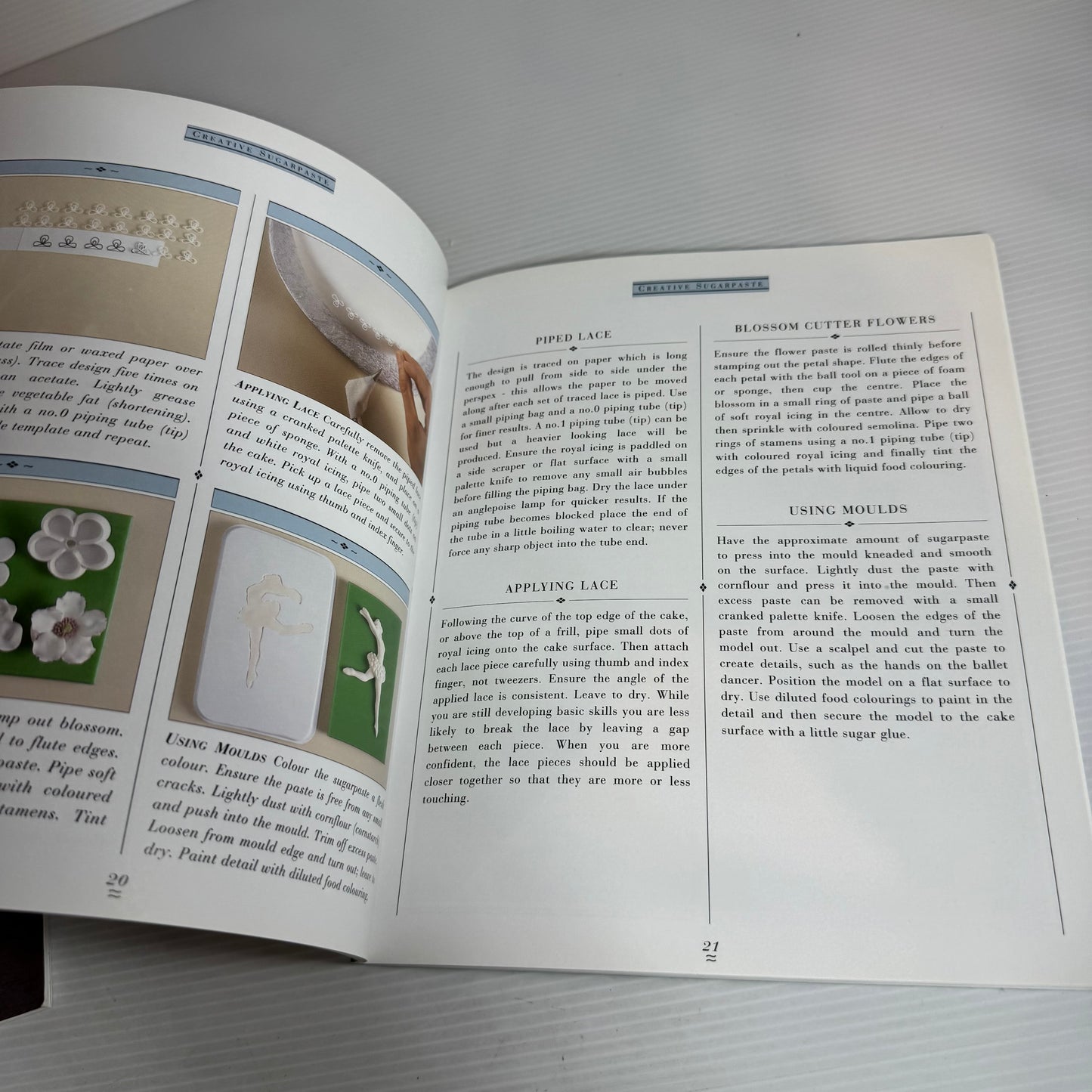 Sugar Craft / Icing Book Bundle x 2 Books : Creative Sugarpaste & Wedding Flowers(2478)