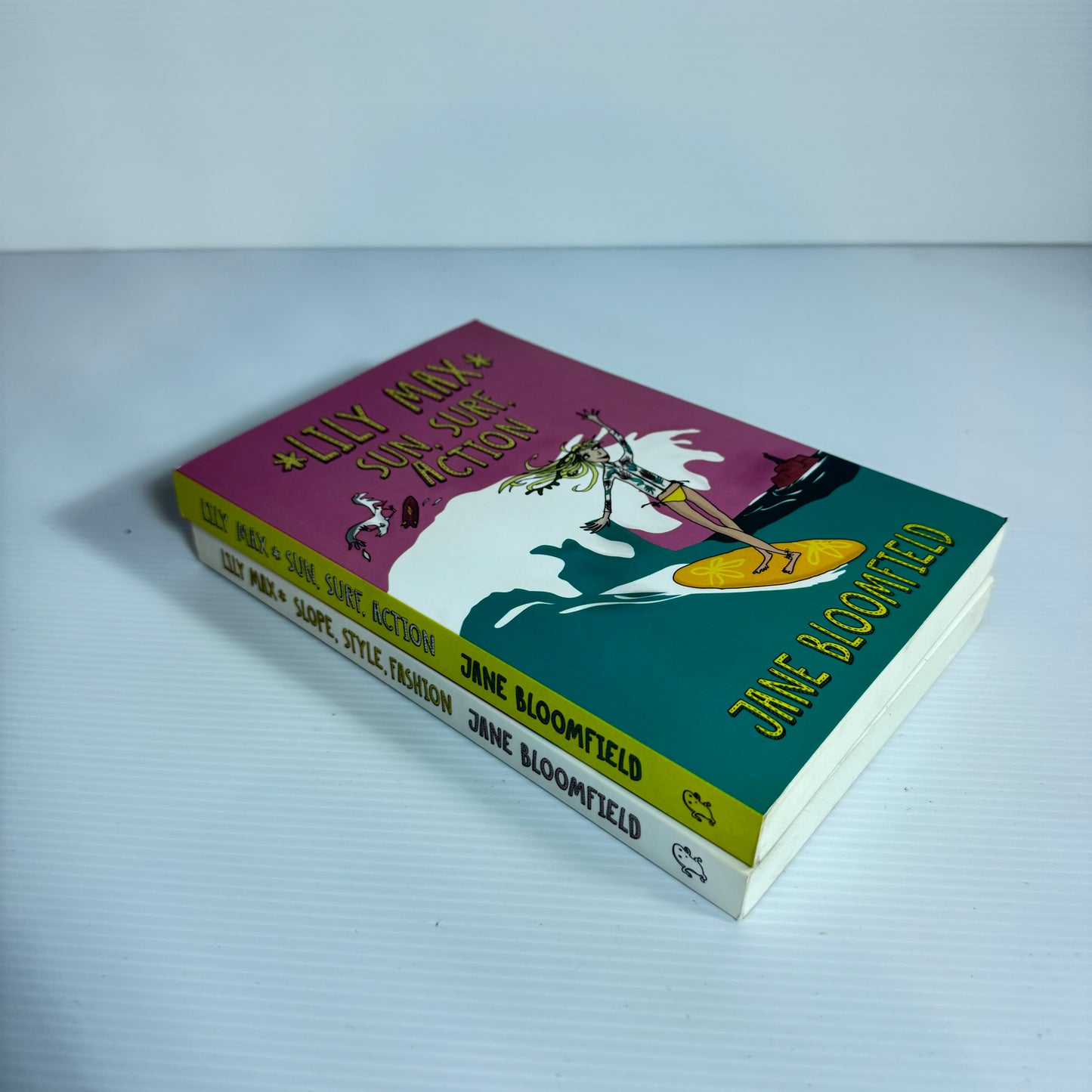 Jane Bloomfield Lily Max Book Bundle x 2 ; Sun, Surf, Action & Slope, Style, Fashion - Inscription by Author(3076)