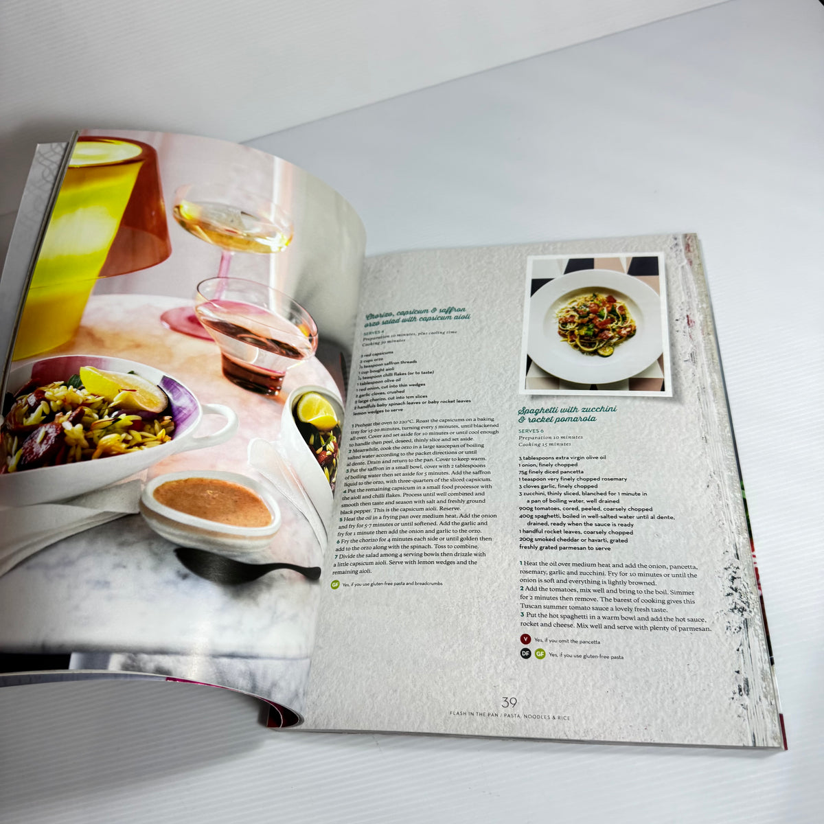 Food in a Flash Cookbook Bundle x 2 : Brenda Kitchen's On the Table in 20 Minutes & Flash In The Plan - Cuisine (3475)