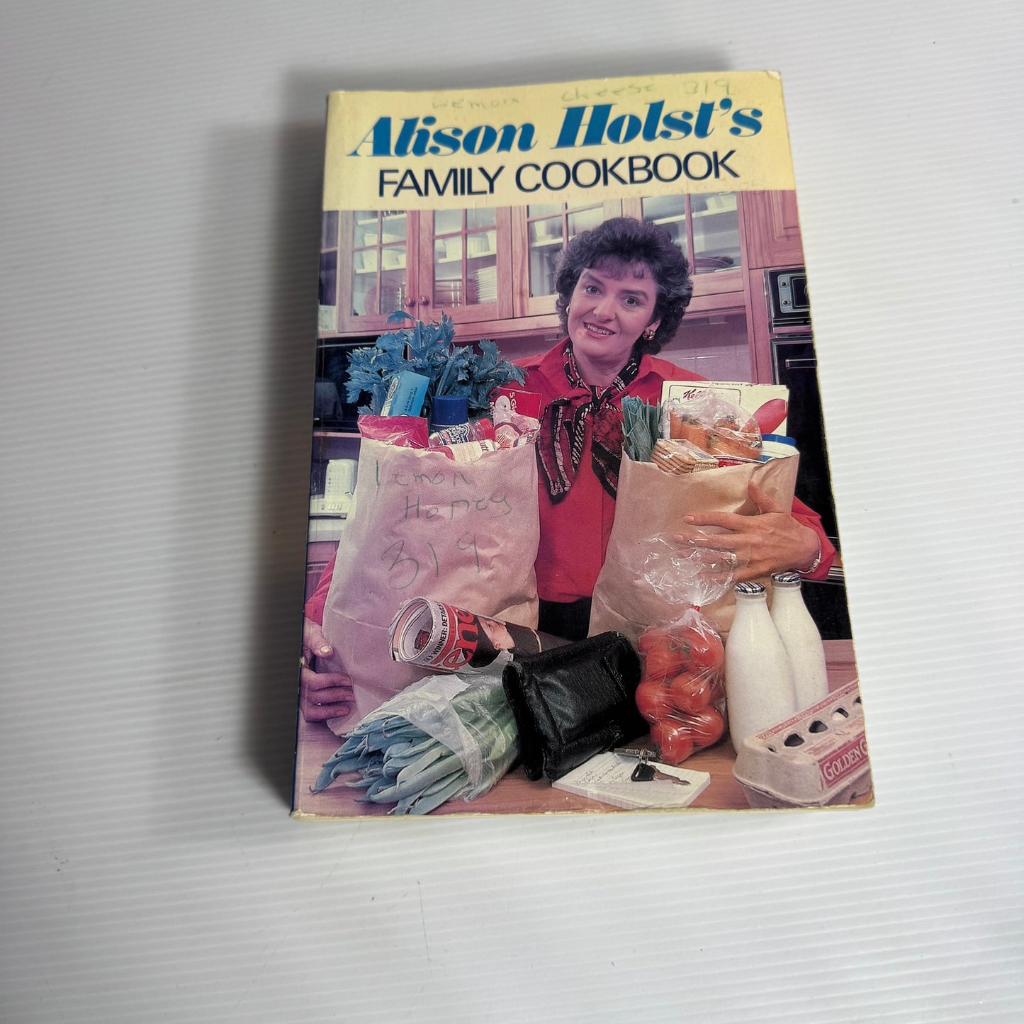 Alison Holst's Cookbook Bundle x 3 : Family Cookbook, New Kitchen Diary Vol. Two & Meals Without  Meat (Vintage 1987-1993))(3178)