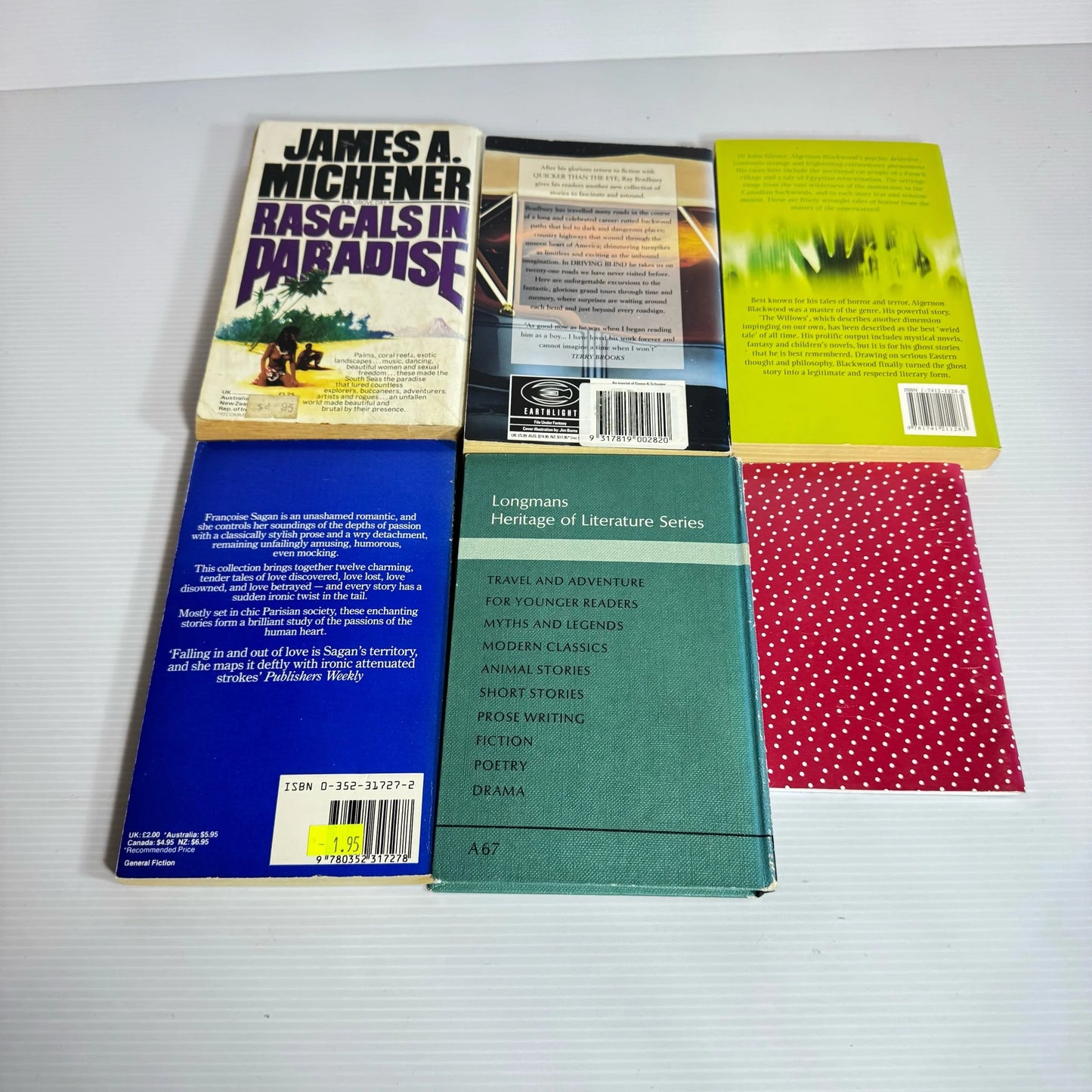 Short Story Book Bundle x 6 Books : Various Authors (2186)