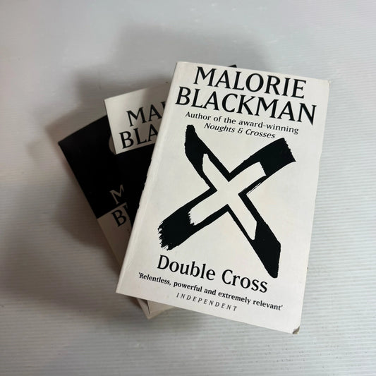 Malorie Blackman Book Bundle x 3 Noughts & Crosses, Double Cross, & Checkmate
