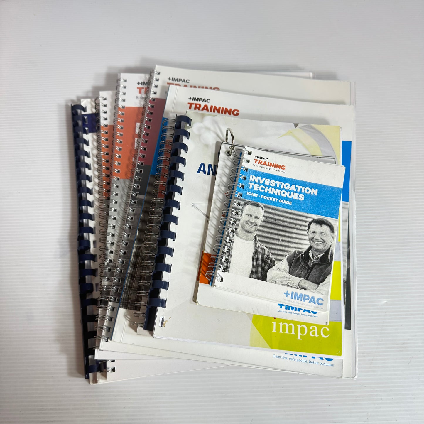 +IMPAC Work Safety Training Workbook/Manual Bundle x 9 Resources (2498)