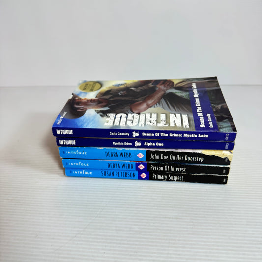 Mills & Boon Intrigue Romance Book Bundle x 5 Books (2587)