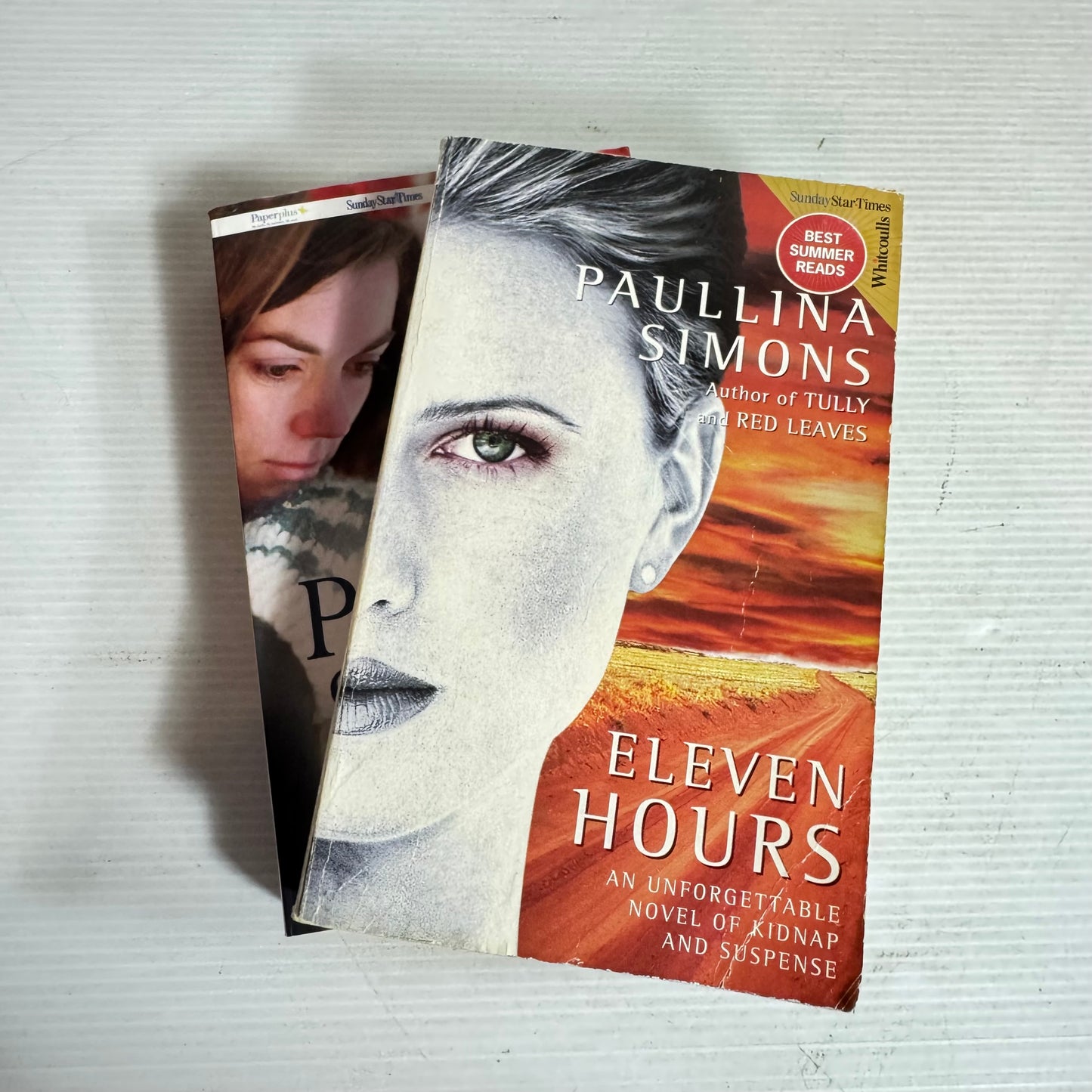Paullina Simons Book Bundle x 2 Books : Eleven Hours & Red Leaves (2878)