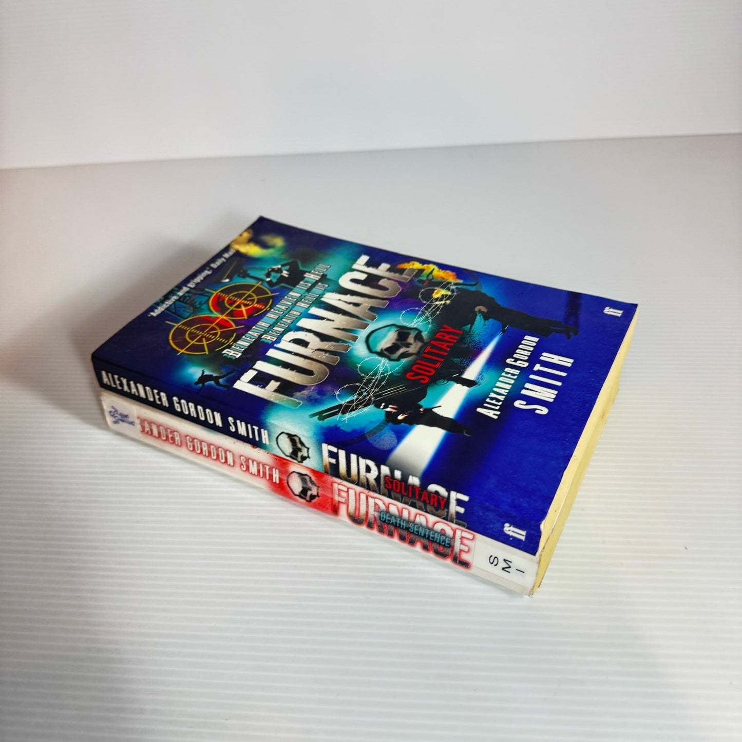 Furnace - Alexander Gordon Smith Book Bundle x 2 Books : Solitary & Death Sentence