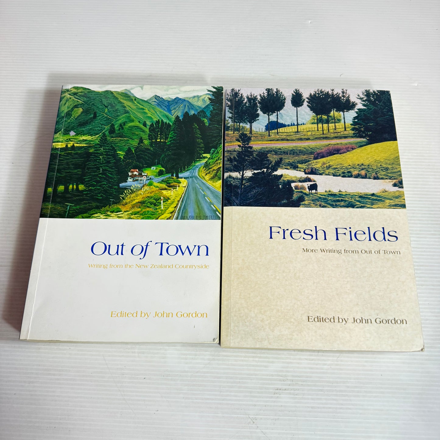John Gordon Book Bundle x 2 : Fresh Fields & Out of Town (2861)