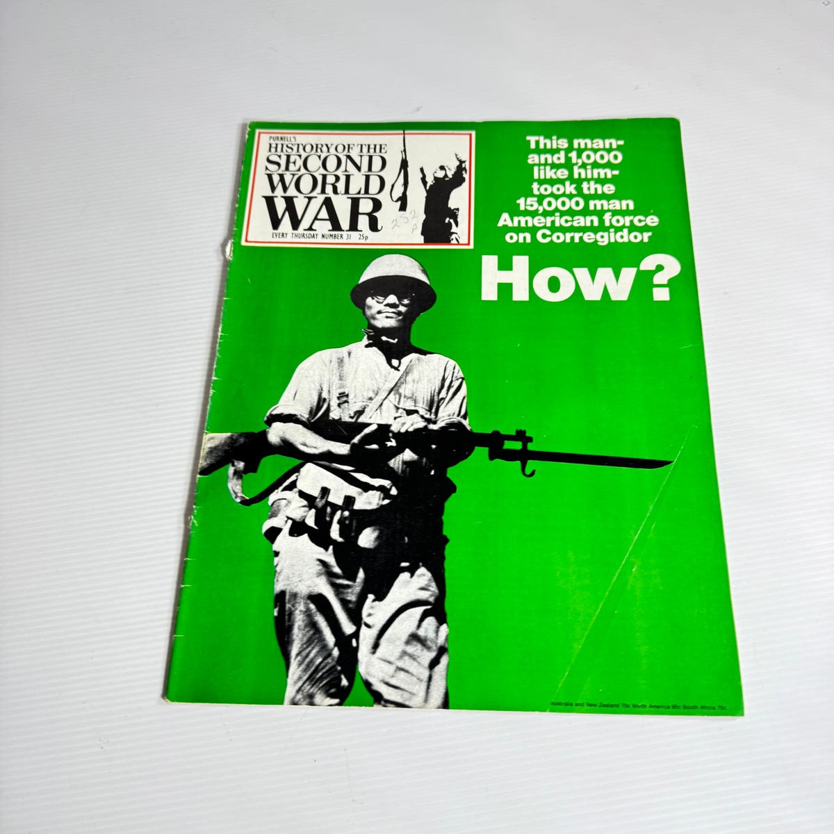 Purnell's History Of The Second World War Special Editions Magazine Bundle x 3 (Vintage 1972)(3240)