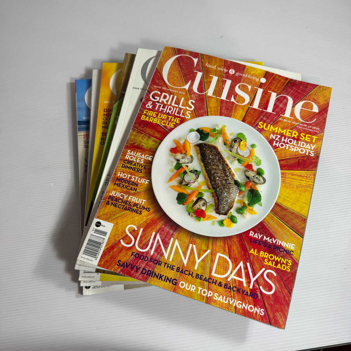 Cuisine Magazine Bundle x 6 : 2012 Issues 150, 151, 152, 153, 154, 155 (3339)