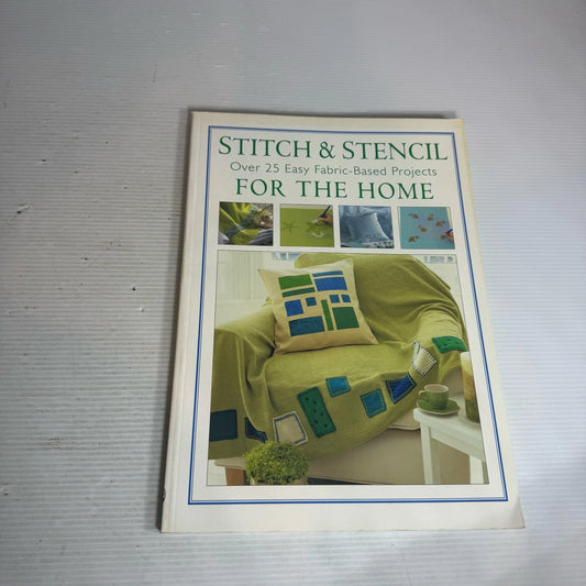 Stitch and Stencil Book Bundle x 2 Books - For The Home & For Special Occasions