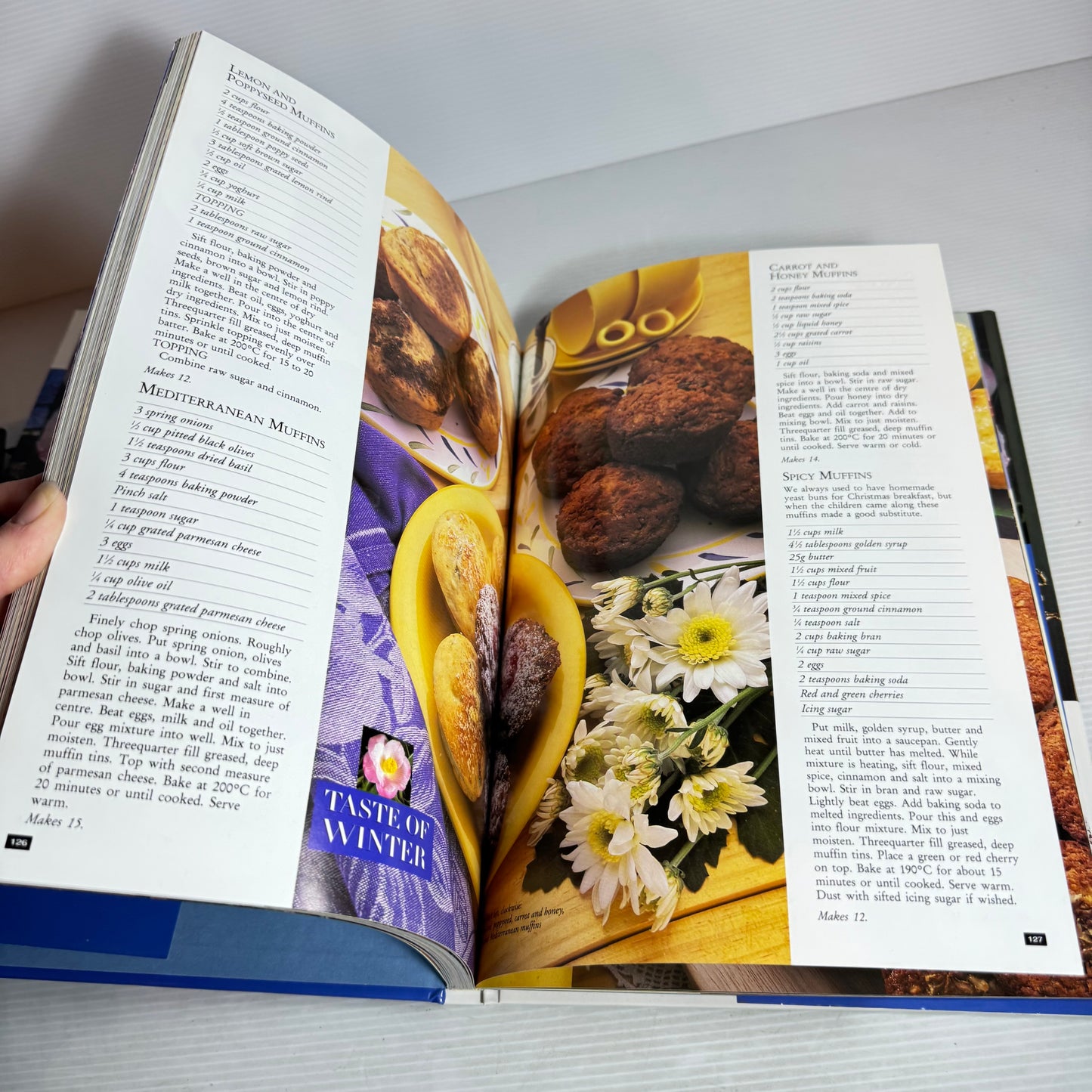 New Zealand Hardcover Cookbook Bundle x 3 : Taste of New Zealand : Winter, Country New Zealand : A Culinary Journey, The Beautiful New Zealand Cookbook - Tui Flower (2932)