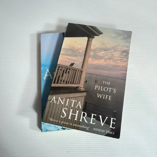 Anita Shreve Book Bundle x 2 Books : Body Surfing & The Pilots Wife (2161)