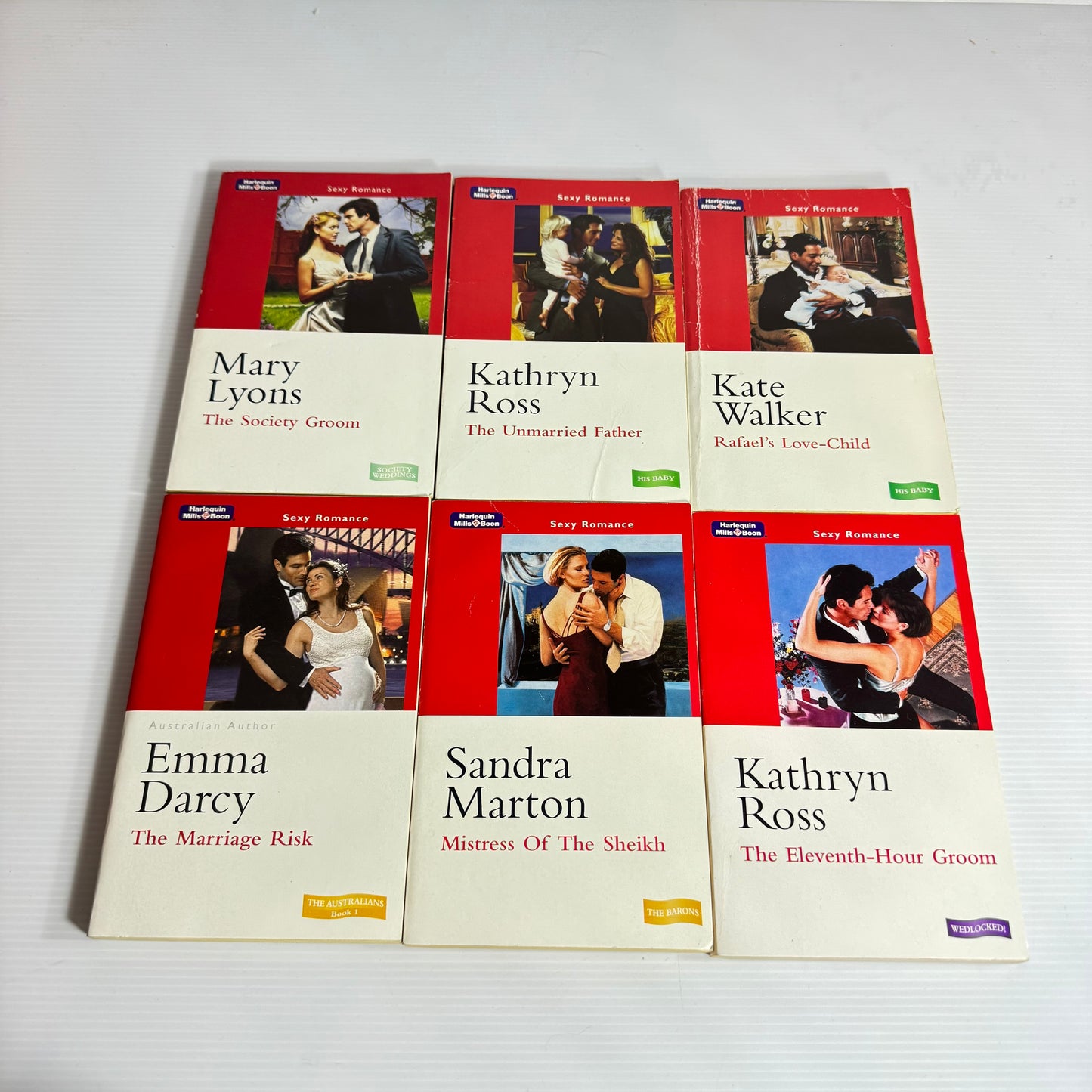 Mills & Boon Sexy Romance Book Bundle x 6 Books (3151)