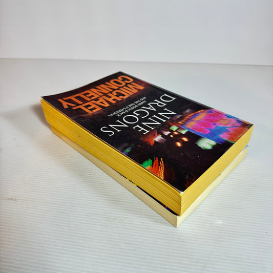 Michael Connelly Book Bundle x 2 : Crime Beat & Nine Dragons (2448)