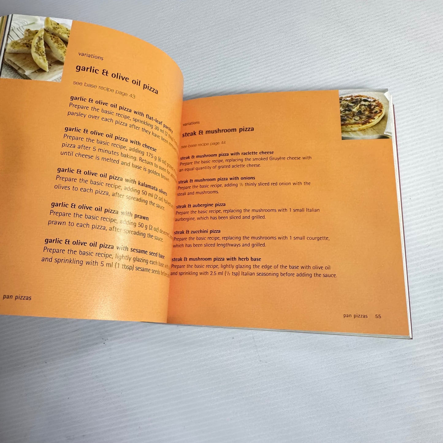 500 Recipe Book Bundle x 3 Books : Ice Creams & Sorbets, Barbecue Sizzlers, Pizzas & Flatbreads  (3213)
