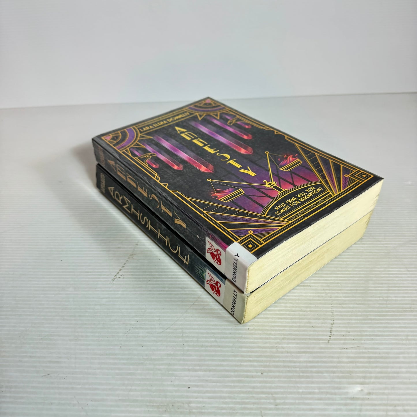 Lara Elena Donnelly Book Bundle x 2 : Amnesty & Armistice (2963)