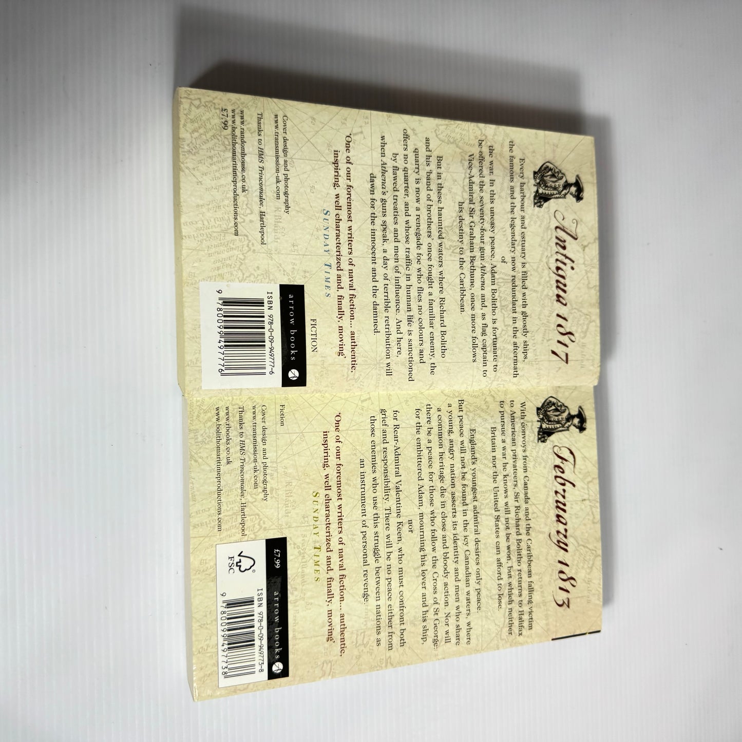 Alexander Ken Book Bundle x 2 : cross of St. George & Man of War (3074)