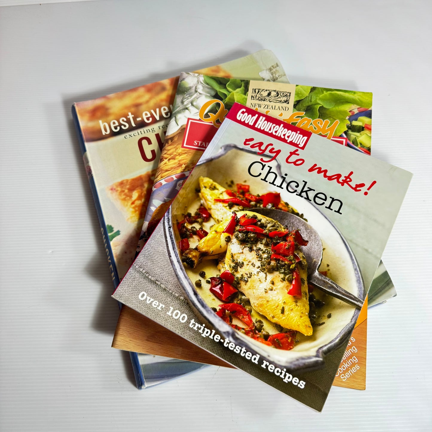 Quick & Easy Chicken Cookbook Book Bundle x 3 Books (3202)
