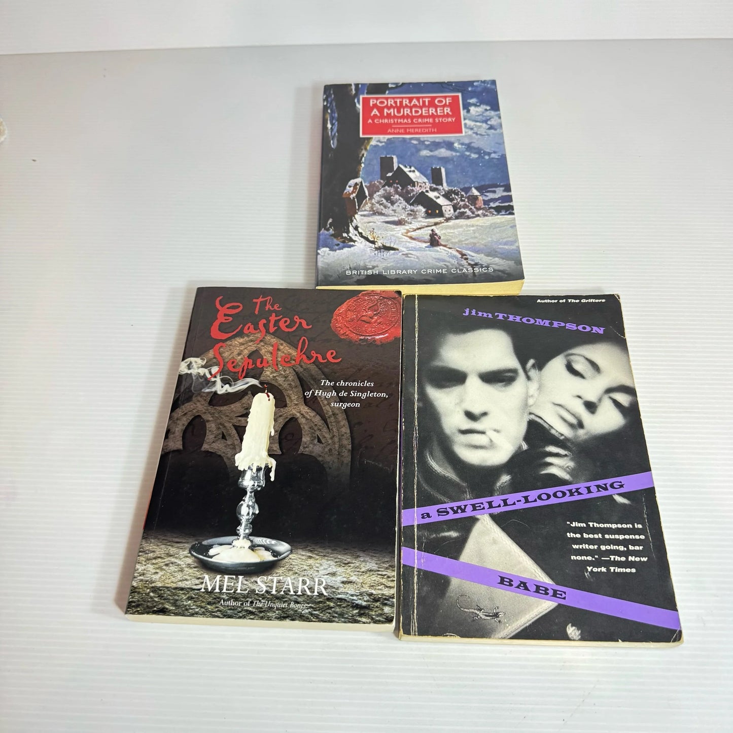 Crime/Mystery Book Bundle x 3 : Mixed Authors (2307)