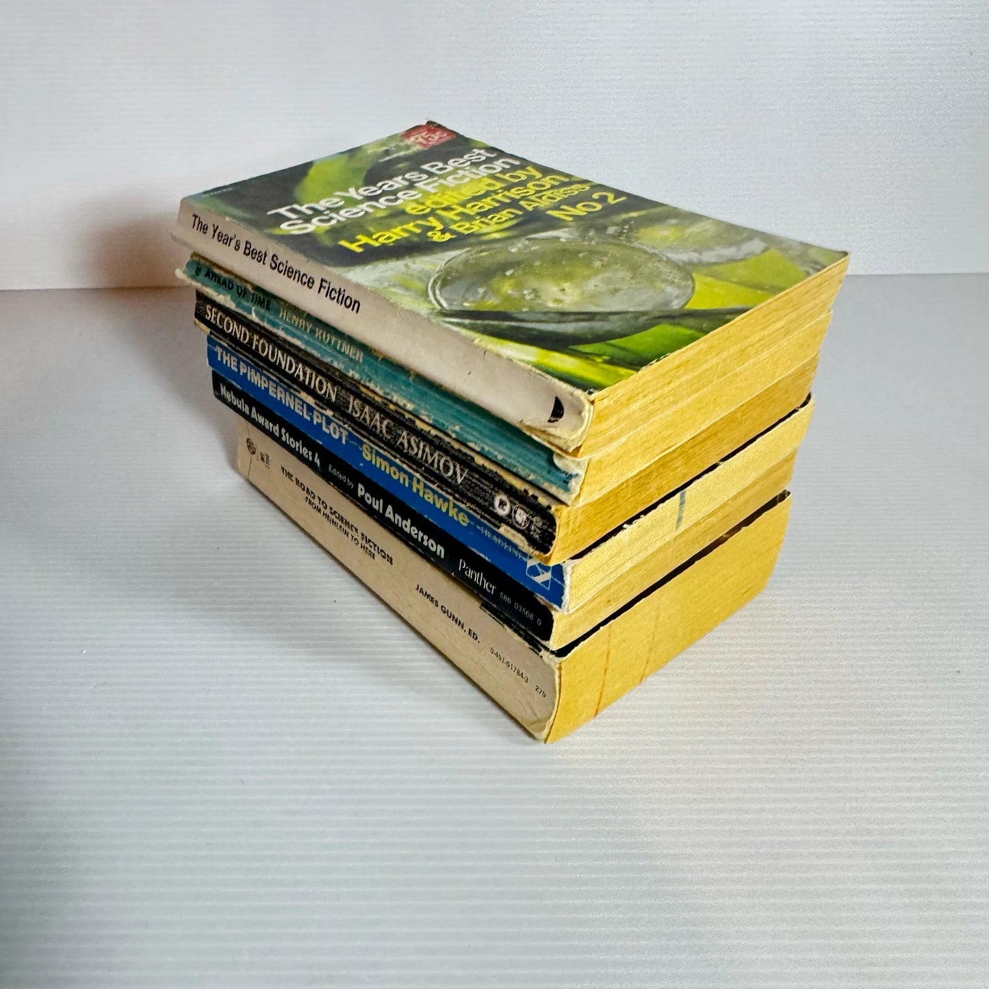 Science Fiction Vintage Book Bundle x 7 Books : Various Authors (Vintage 1953 - 1988  (2243)