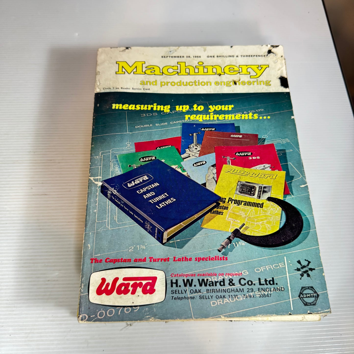Machinery and Production Engineering Magazine Book Bundle x 7 (Vintage)(2545)