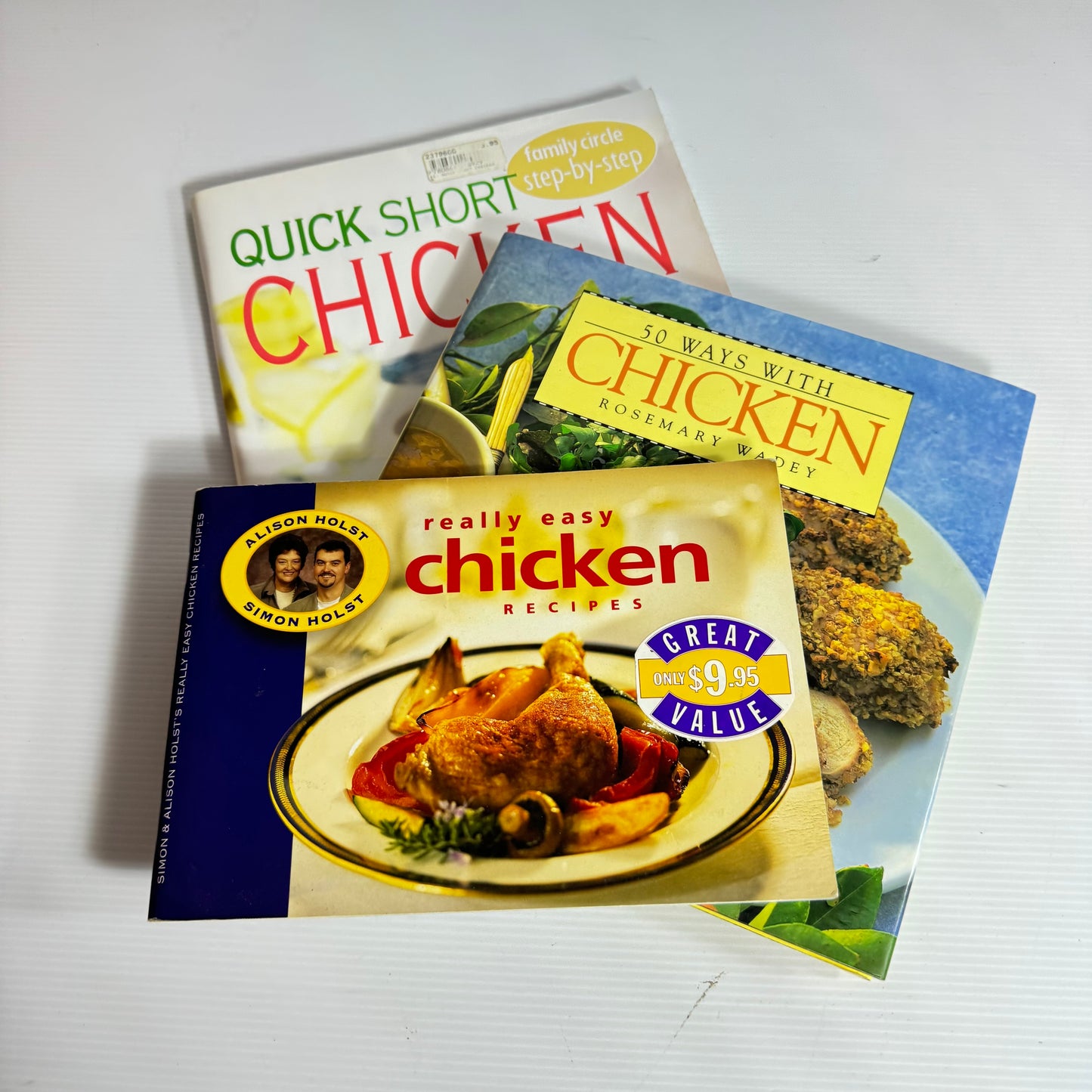 Chicken Cookbook Book Bundle x 3 Books (3203)