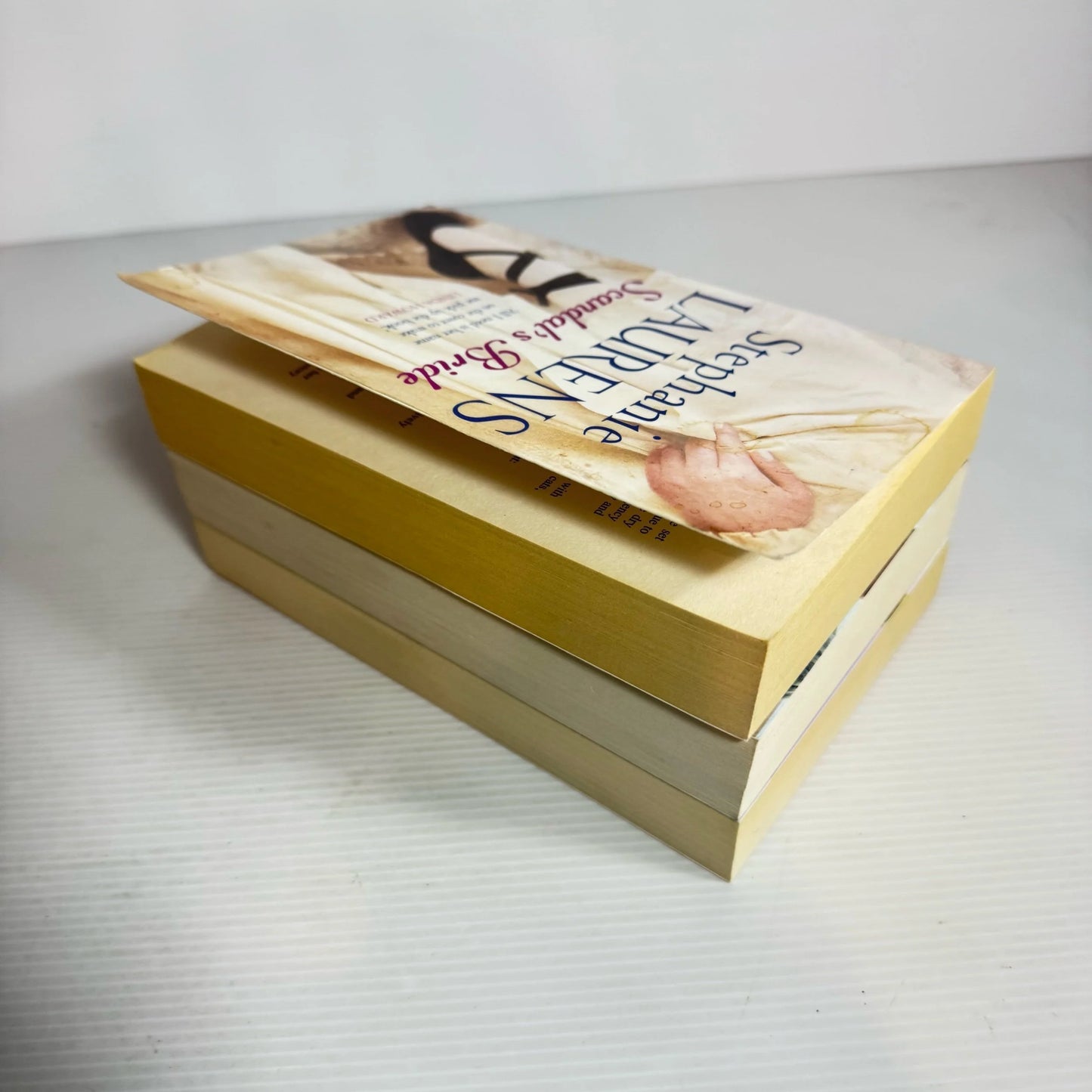 Stephanie Laurens Book Bundle x 3 : Loving Rose, A Match For Marcus Cynster, Scandal's Bride(2291)