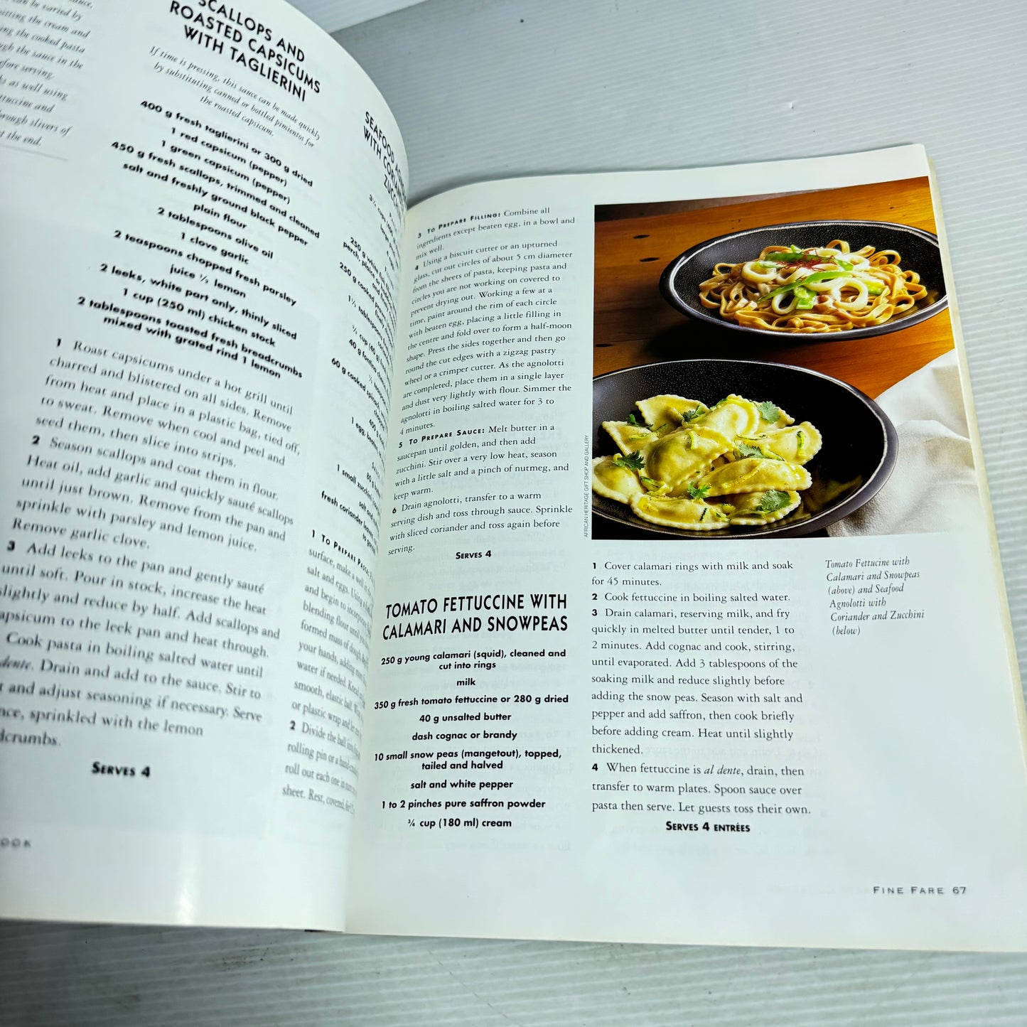 Pasta Cookbook Bundle x 3 : Piggy Pasta and More Food With Attitude - Rebecca Woolfall & Suzi Tait-Bradly, The New Pasta Cookbook - Joanne Glynn, The Fresh Pasta Cookbook - Bridget Jones (3046)