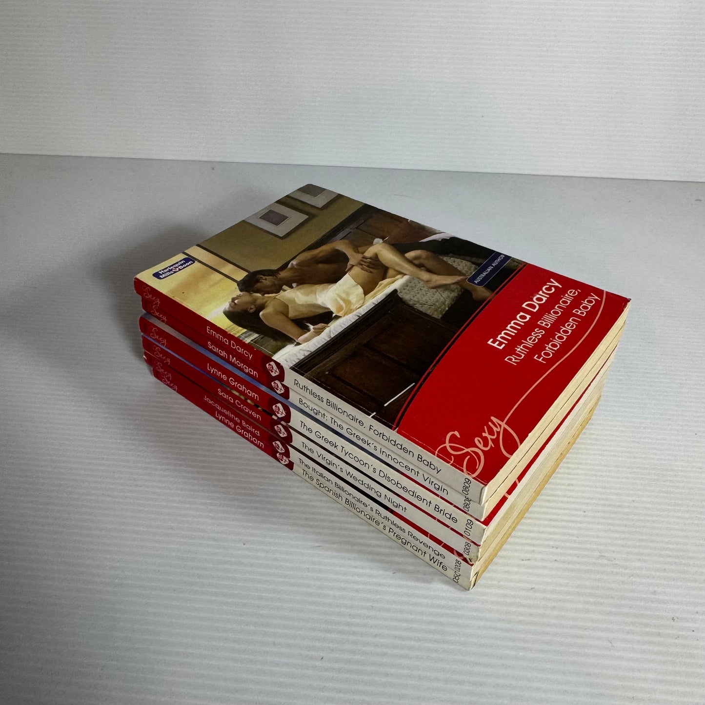 Mills & Boon Sexy Book Bundle x 6 Books (3165)