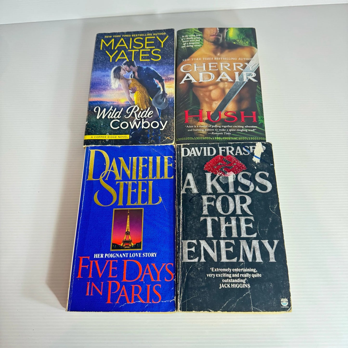 Romance Book Bundle x 4 Books : Various Authors (2231)