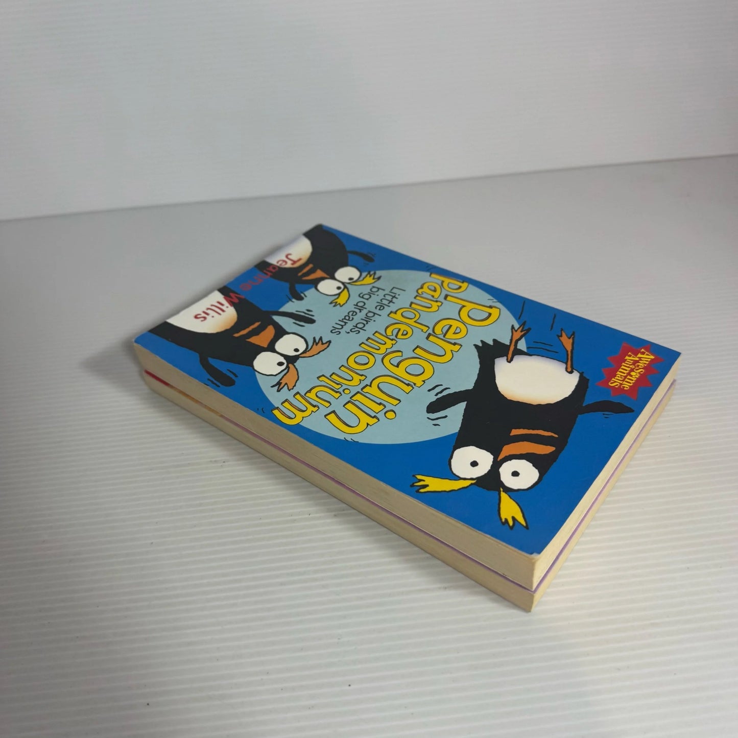 Children's Animal Book Bundle x 2 : Penguin Pandemonium : Little Birds Big Dreams - Jeanne Willis & The Happy Hippo - Amelia Cobb(2332)