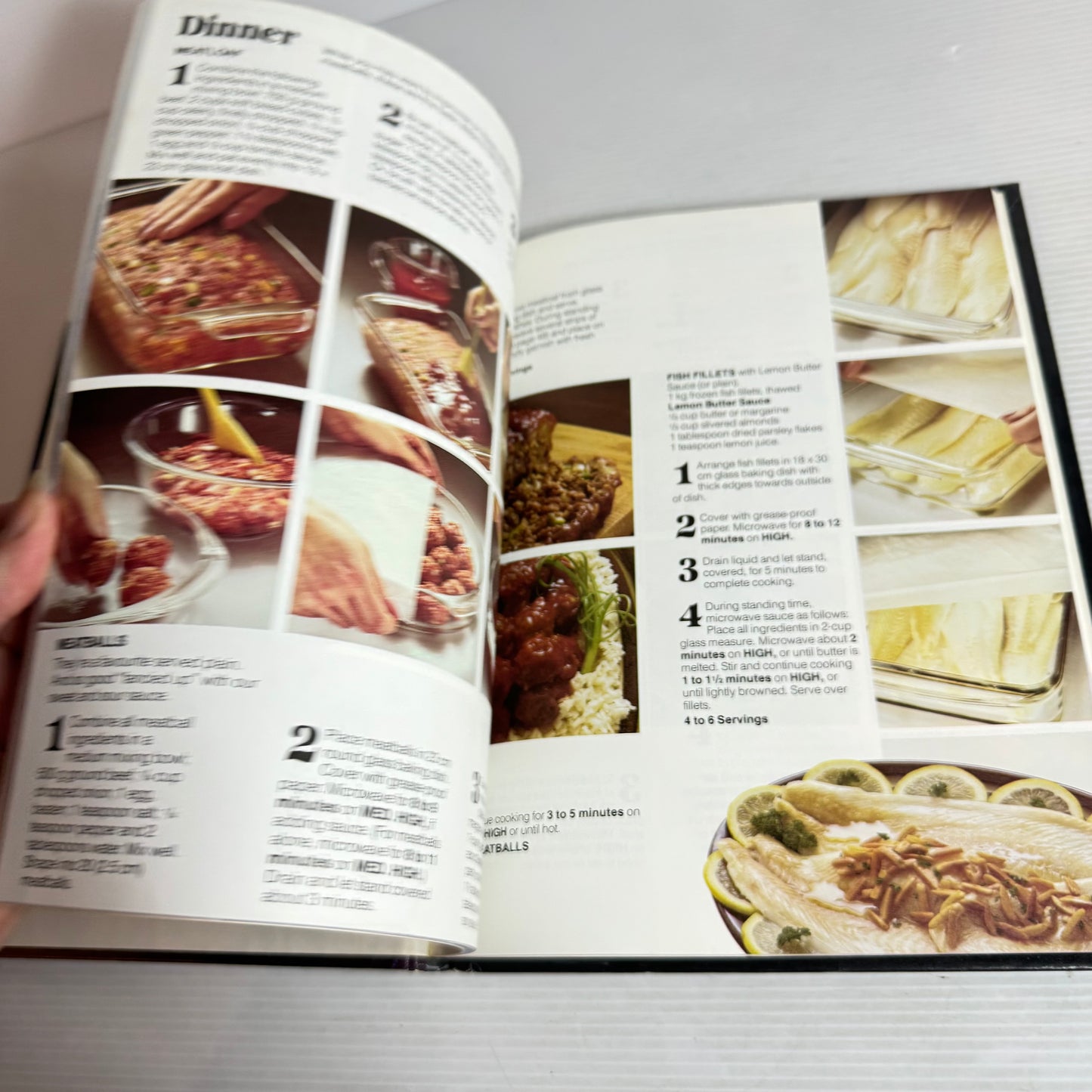 Vintage Microwave Cook Book Bundle x 4 Books (2810)