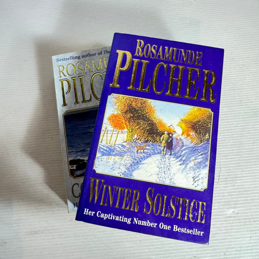 Rosamunde Pilcher Book Bundle x 2 : Winter Solstice & Coming Home (2969)