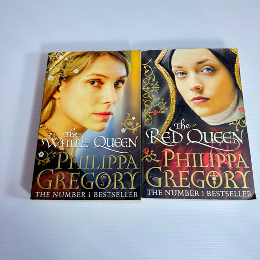 Philippa Gregory Book Bundle x 2 : The Red Queen & The White Queen (3056)