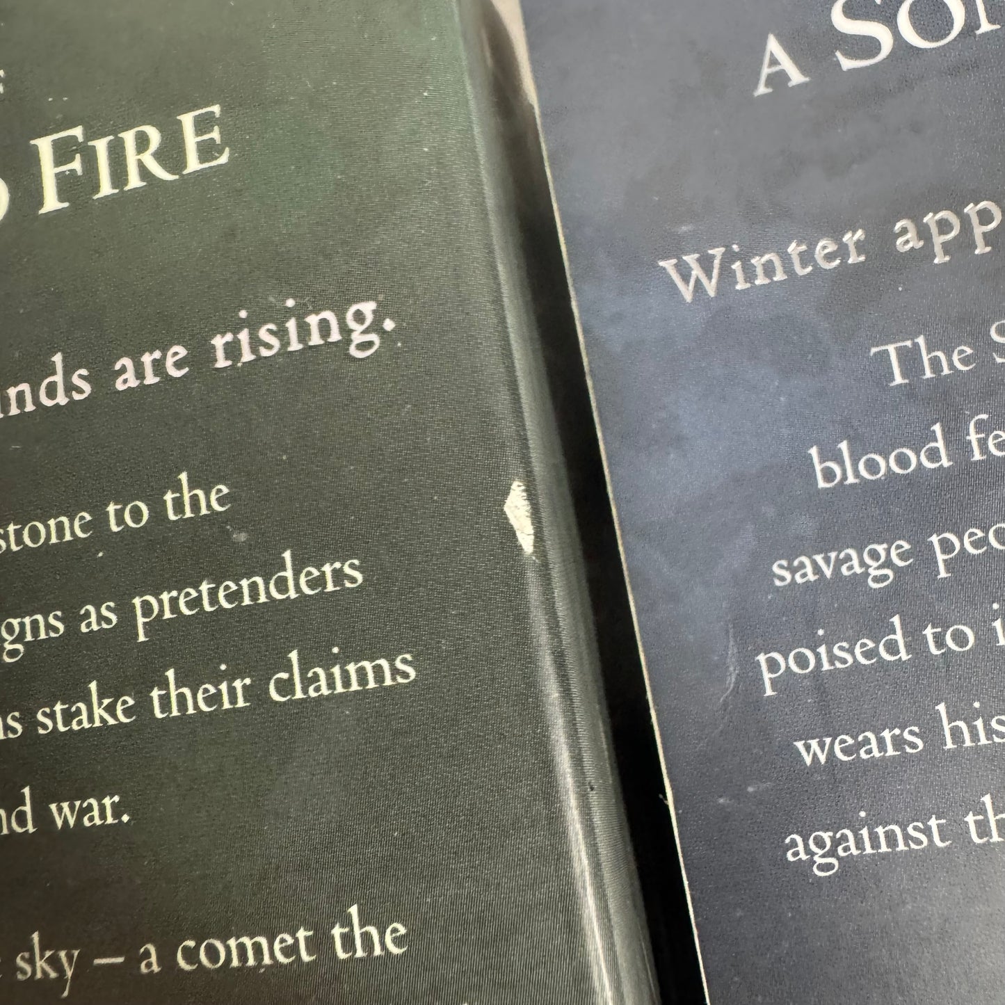 Game of Thrones Book Bundle x 6 Books - George R.R. Martin (2596)