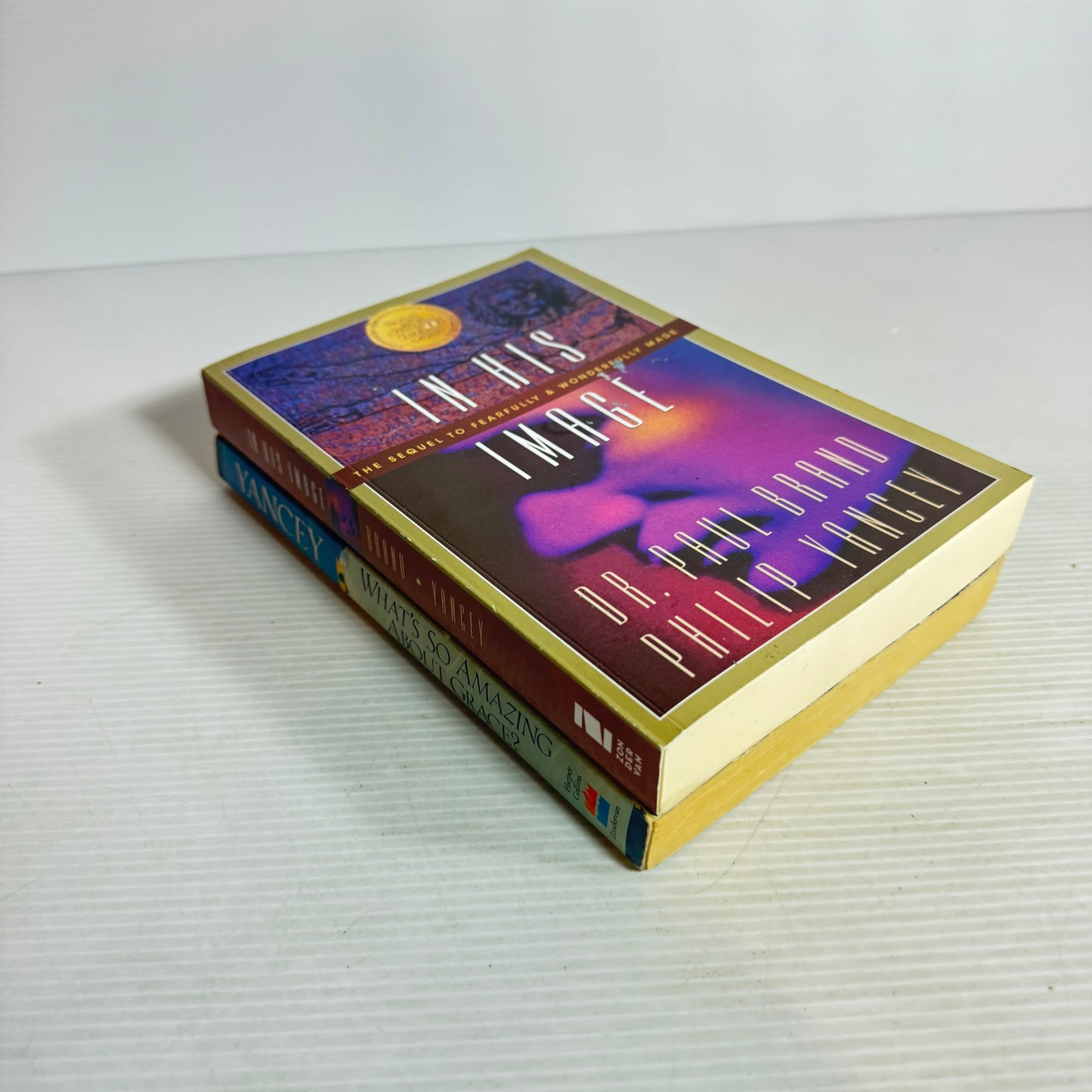 Philip Yancy Christian Book Bundle x 2 : What's So Amazing About Grace? & In His Image (2852)