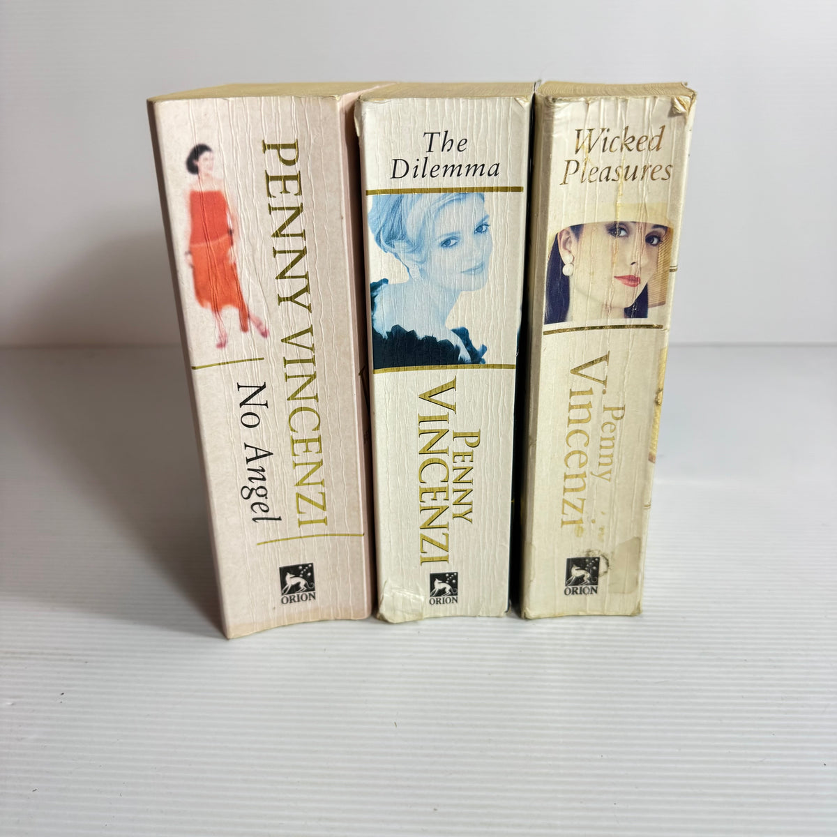 Penny Vincenzi Bundle x 3 : Wicked Pleasures, No Angel, The Dilemma (3350)