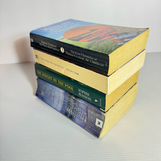 Fantasy Book Bundle x 4 Books : Mixed Authors  (435)