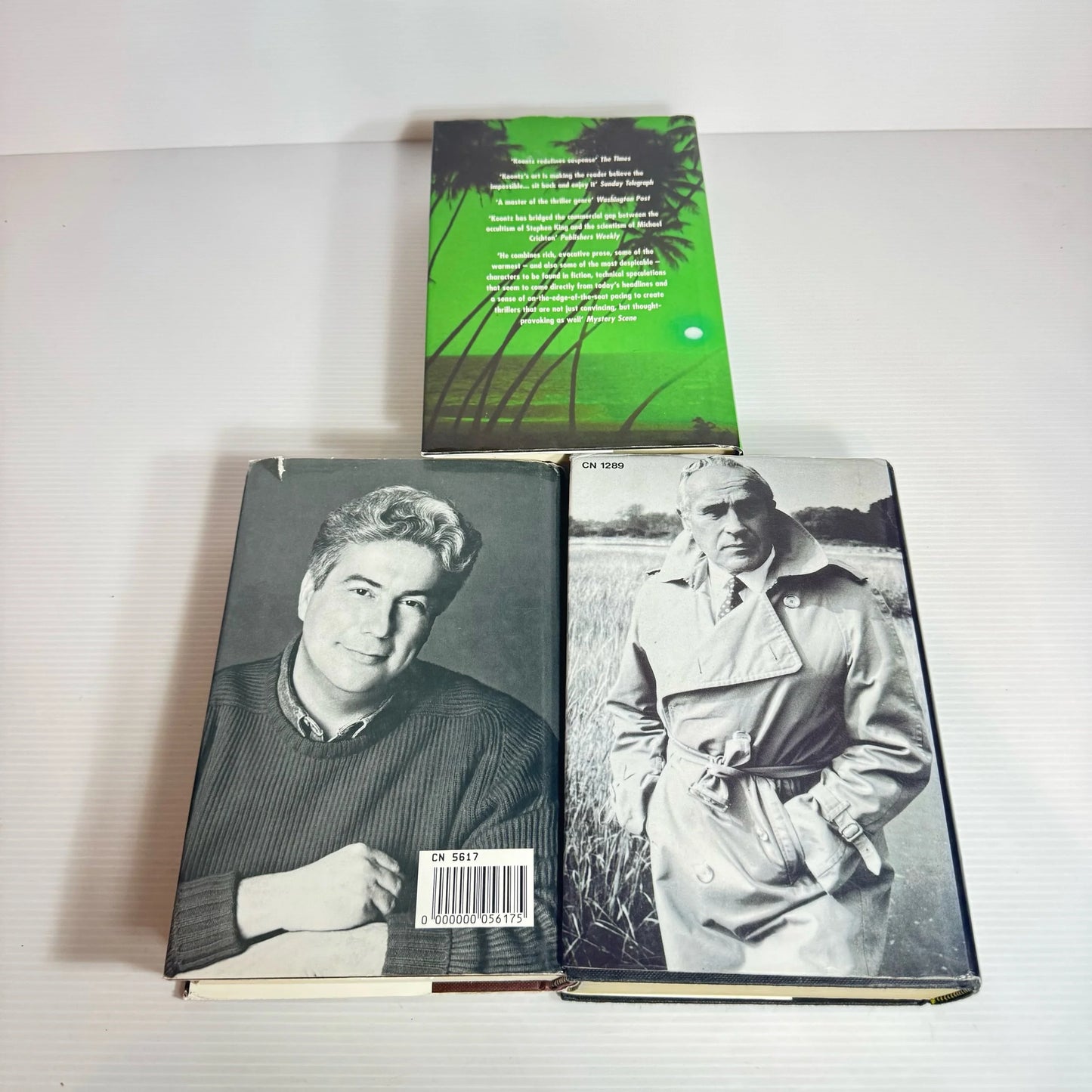 Crime Thriller Hardcover Book Bundle x 3 : Mixed Authors (2278)