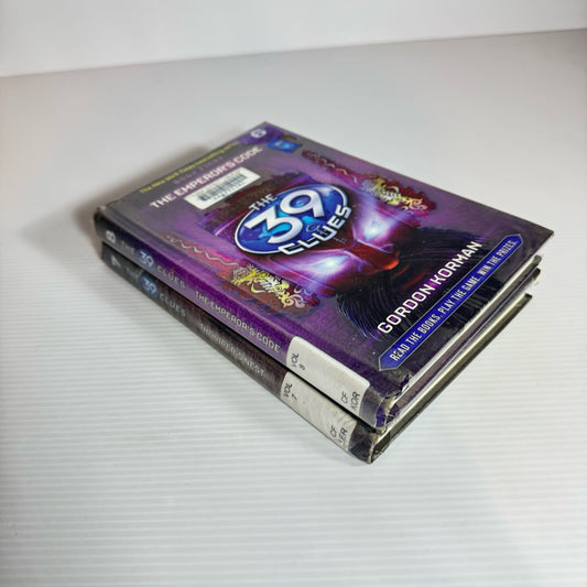 The 39 Clues Series Book Bundle x 2 Books : The Viper's Nest (Book 7) & The Emperor's Code (Book 8)