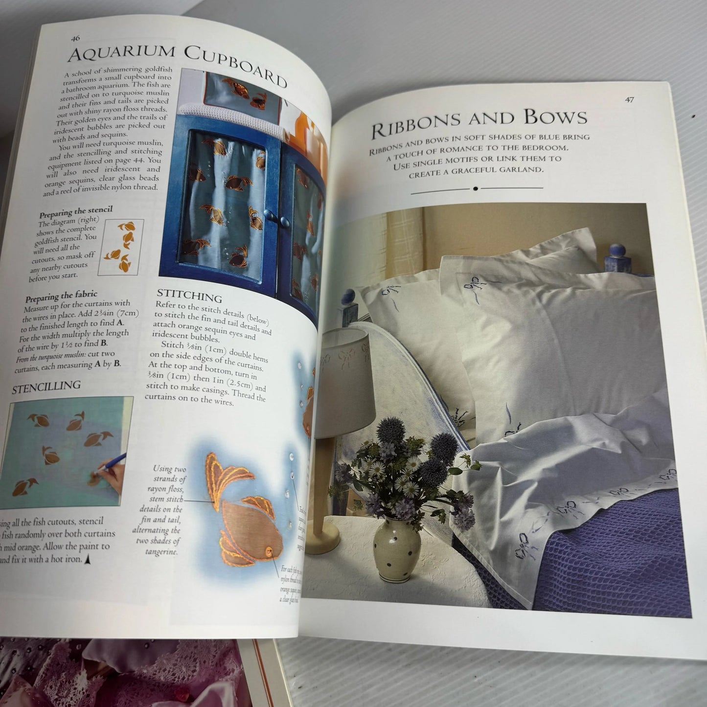 Stitch and Stencil Book Bundle x 2 Books - For The Home & For Special Occasions