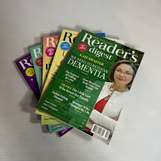 Reader's Digest Magazine Book Bundle x 5 Books (2486)
