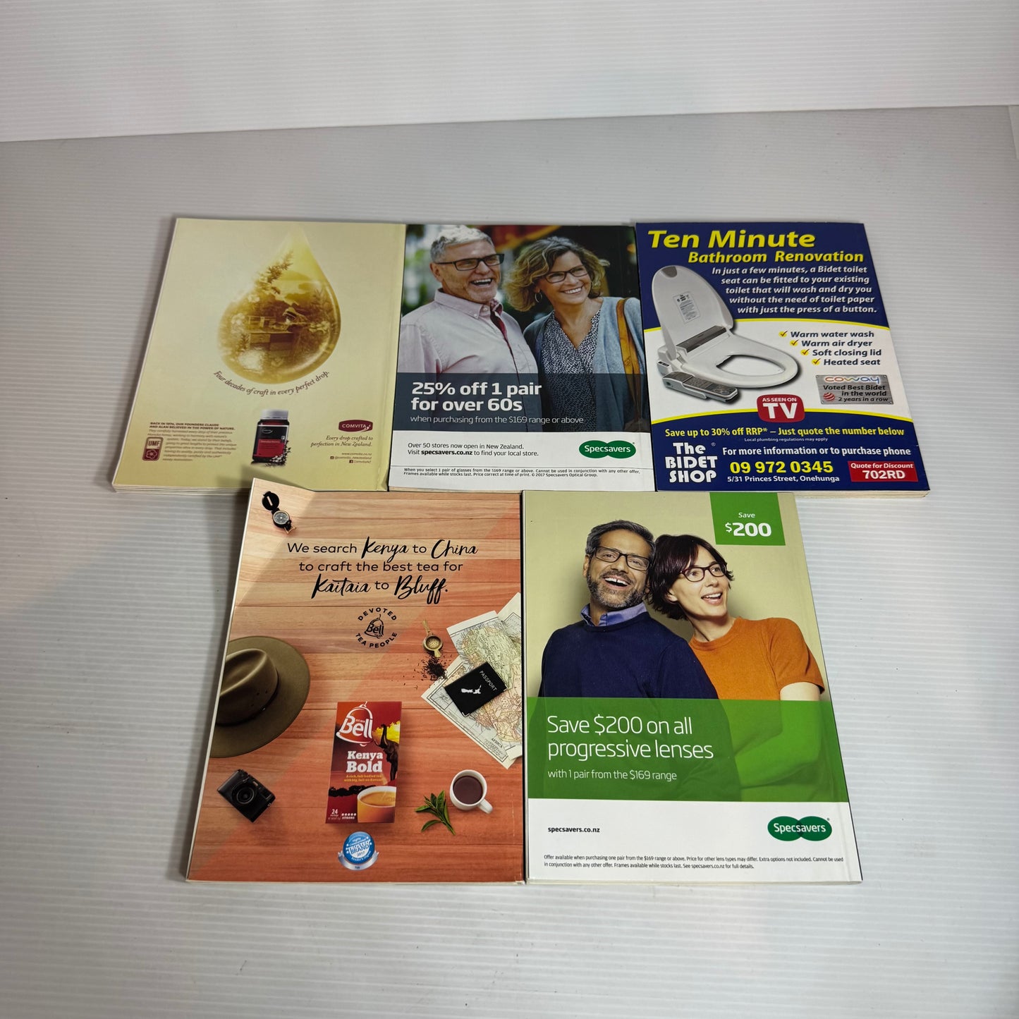 Reader's Digest Magazine Book Bundle x 5 Books (2486)