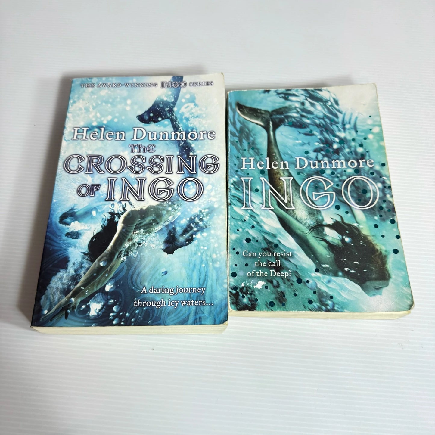 Helen Dunmore Fantasy Book Bundle x 2 Books : Ingo & The Crossing of Ingo (2179)